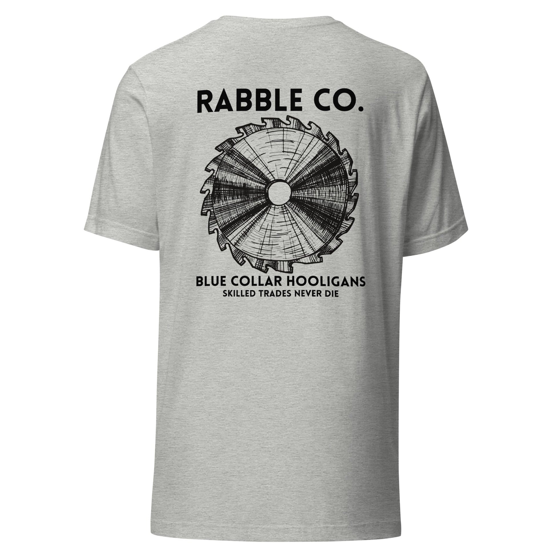 Skilled Trades Saw (Black) - T-Shirt - RABBLE COMPANY
