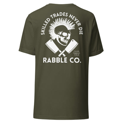 Skilled Trades Support Local (Wh) - T-Shirt - RABBLE COMPANY