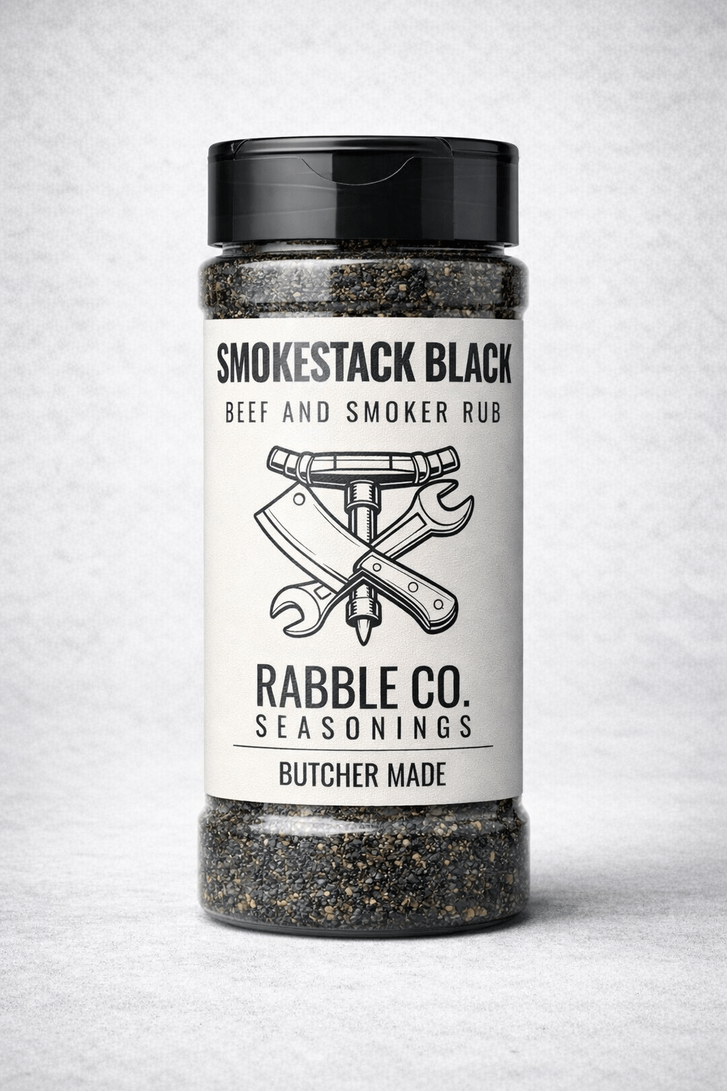 Smokestack Black - Beef & Smoker Rub - RABBLE COMPANY