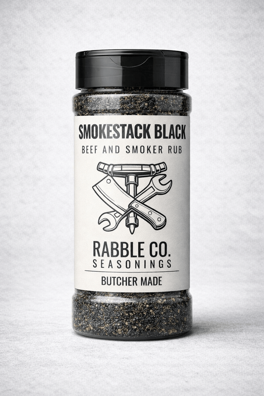 Smokestack Black - Beef & Smoker Rub - RABBLE COMPANY
