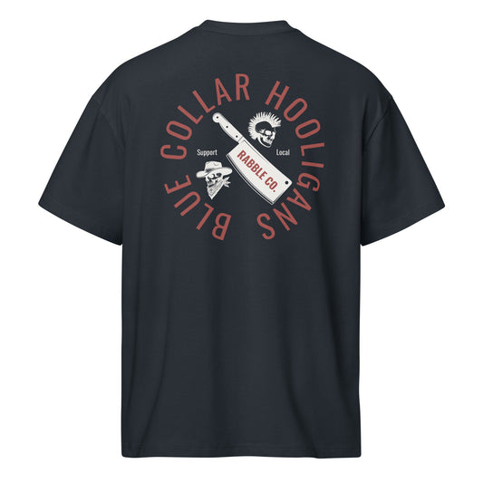 Support Local (W) - Heavyweight Men’s box tee - RABBLE COMPANY