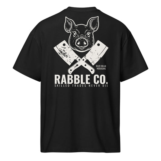 The Butcher (W) - Heavyweight Men’s box tee - RABBLE COMPANY