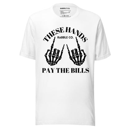 These Hands (BL) - T-Shirt - RABBLE COMPANY