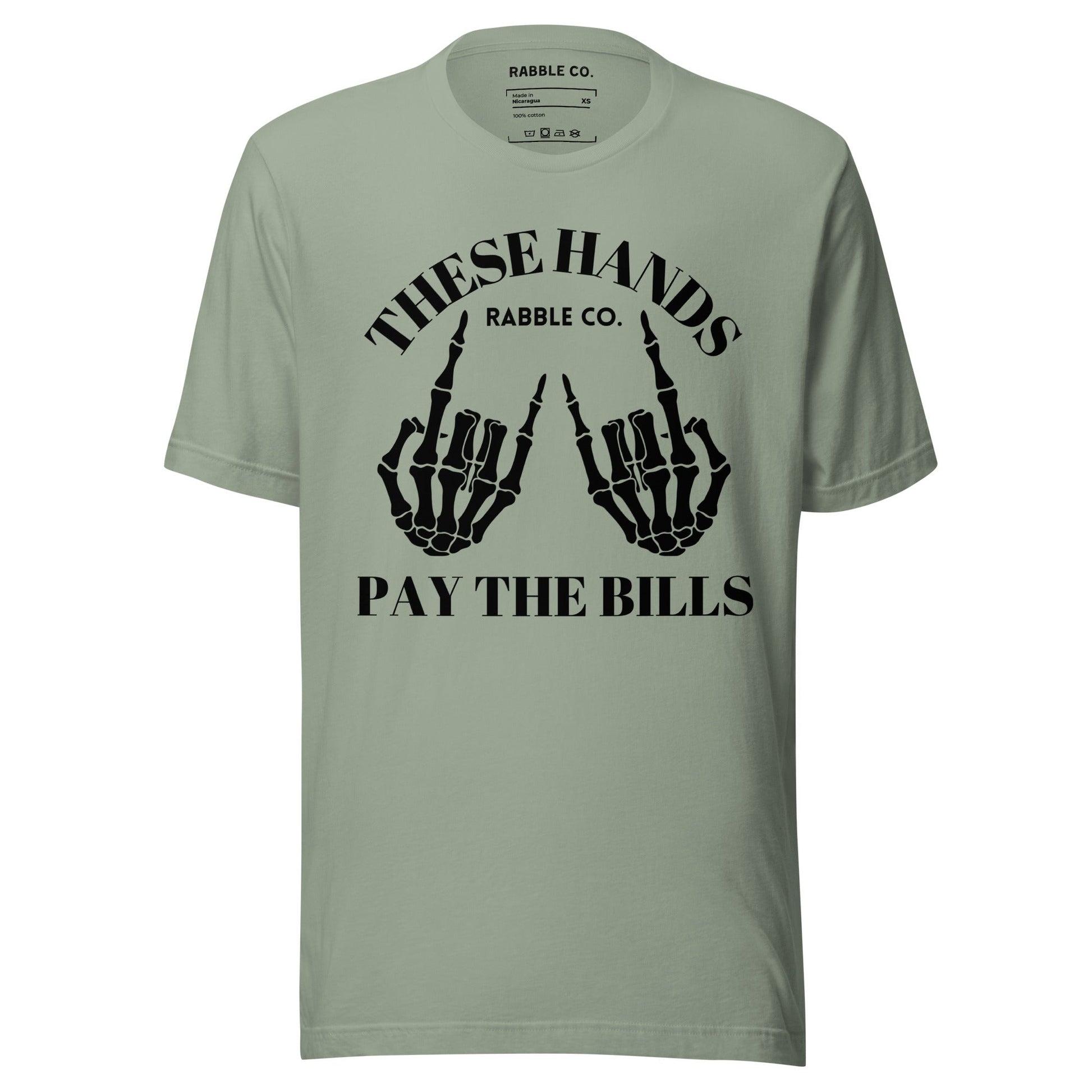 These Hands (BL) - T-Shirt - RABBLE COMPANY