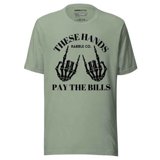 These Hands (BL) - T-Shirt - RABBLE COMPANY