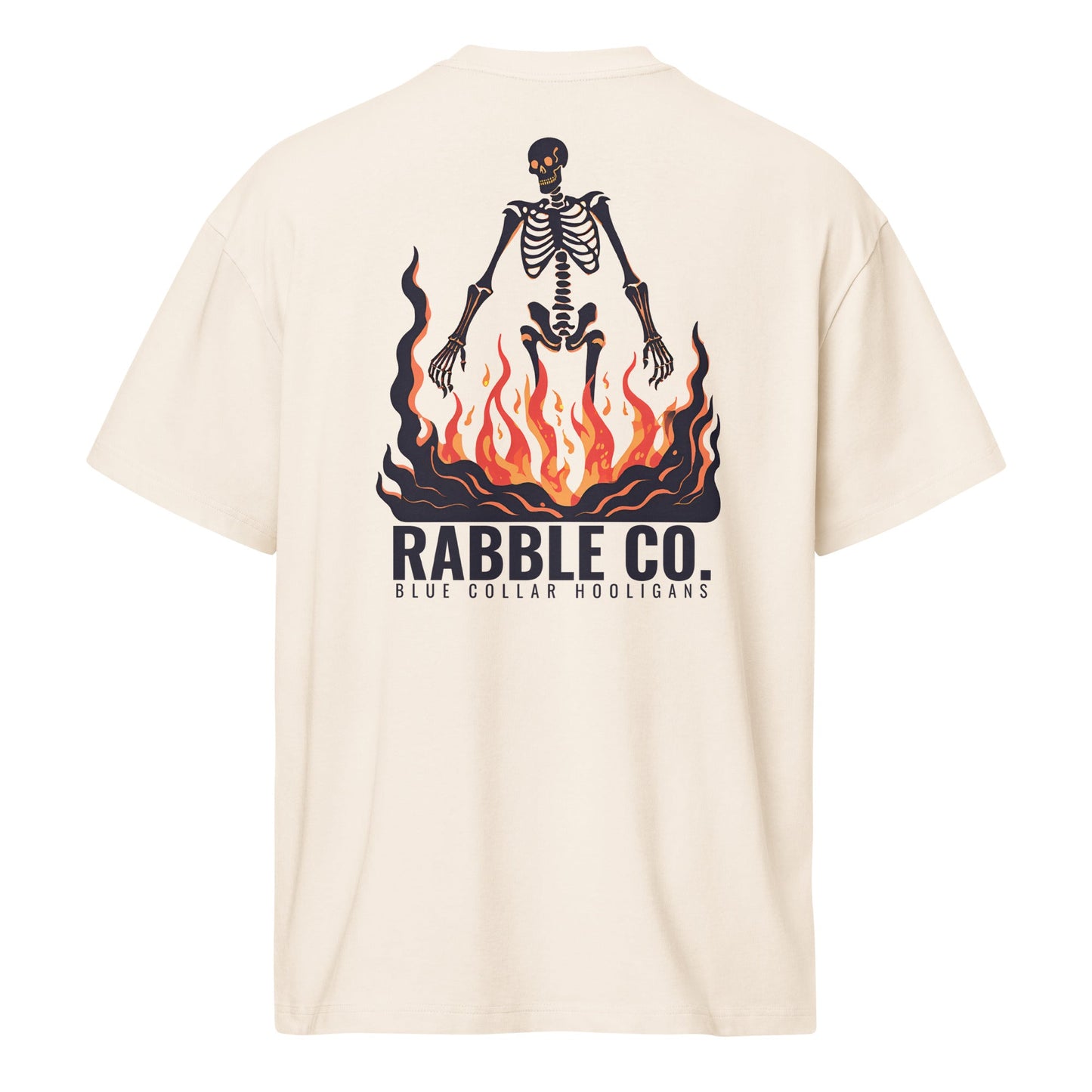 Through The Fire - Heavyweight Men’s box tee - RABBLE COMPANY