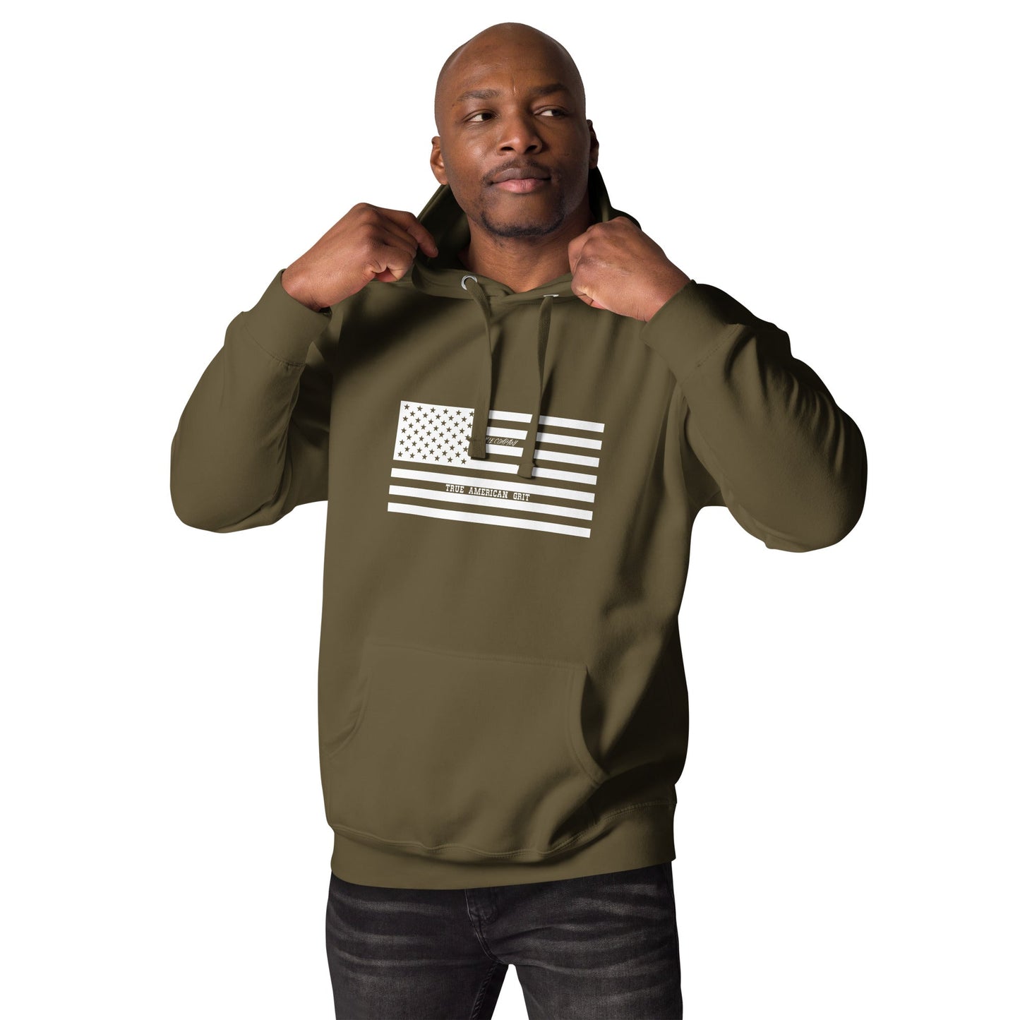 TRUE AMERICAN GRIT - Hoodie - RABBLE COMPANY