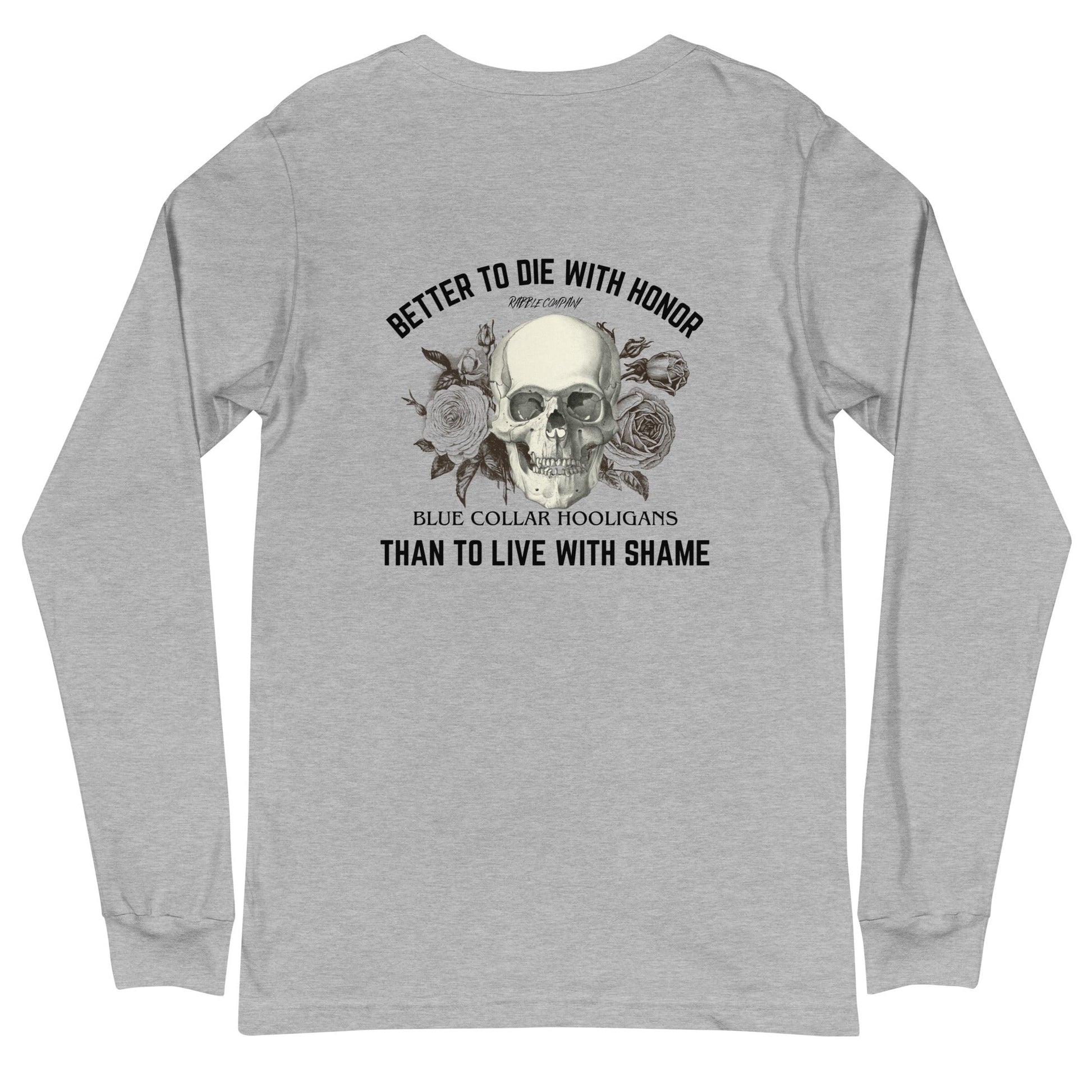 With Honor - Long Sleeve Tee - RABBLE COMPANY